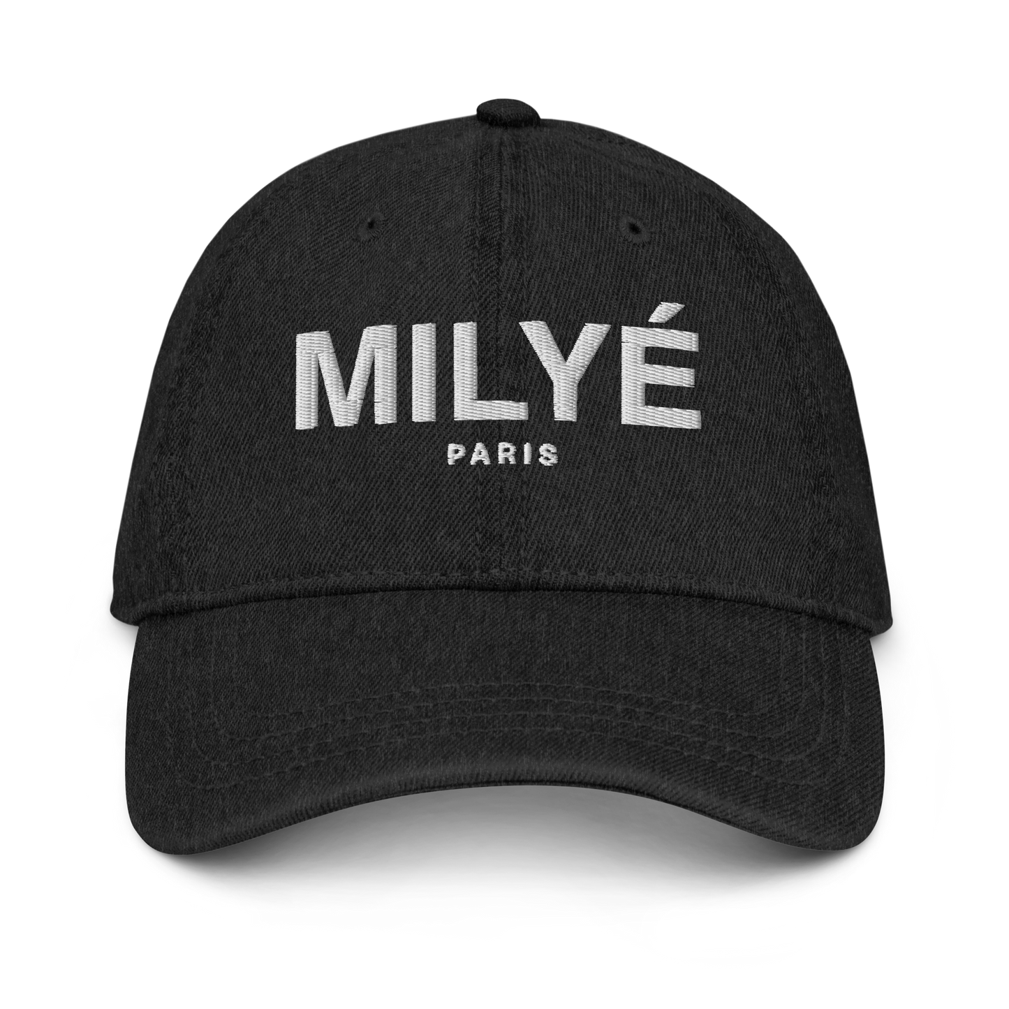 Milyé Paris Black Denim Hat