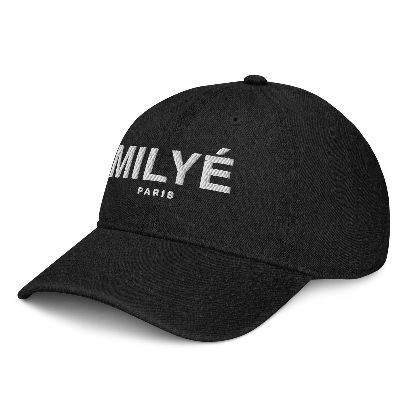 Milyé Paris Black Denim Hat