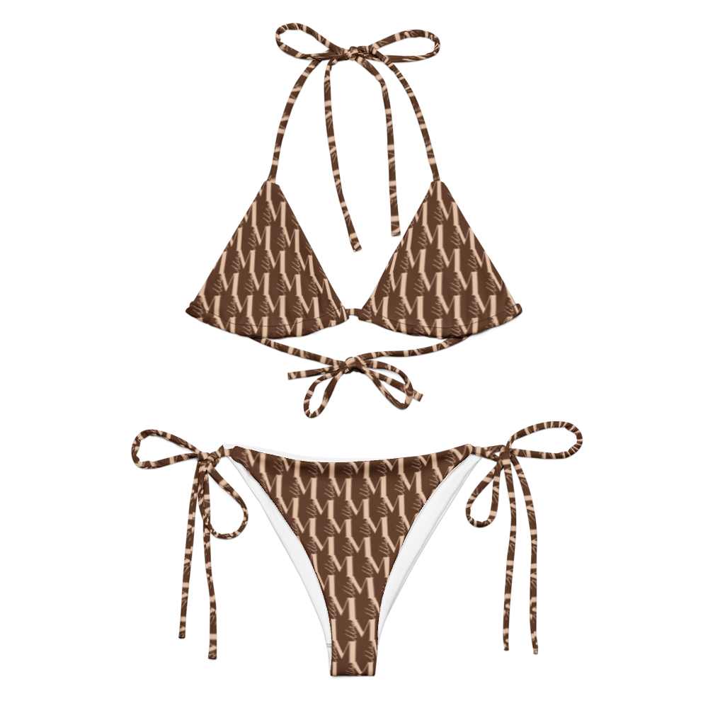 MILYÉ Monogram Bikini Set – Cocoa