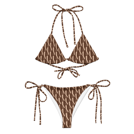 MILYÉ Monogram Bikini Set – Cocoa