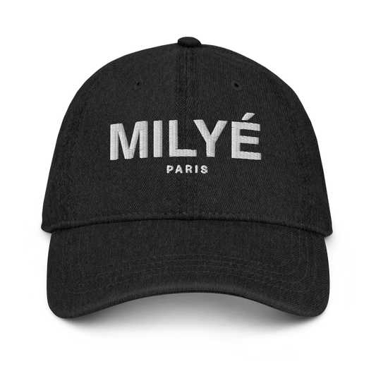 Milyé Paris Black Denim Hat