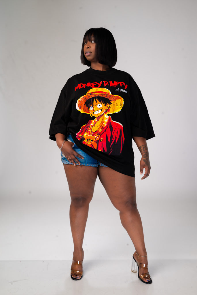 Gold Fang Luffy X Milyé Oversize Tee