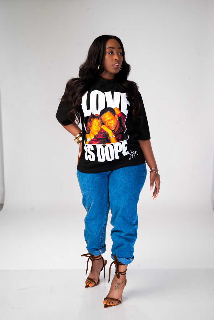 Love is Dope Oversized Tee