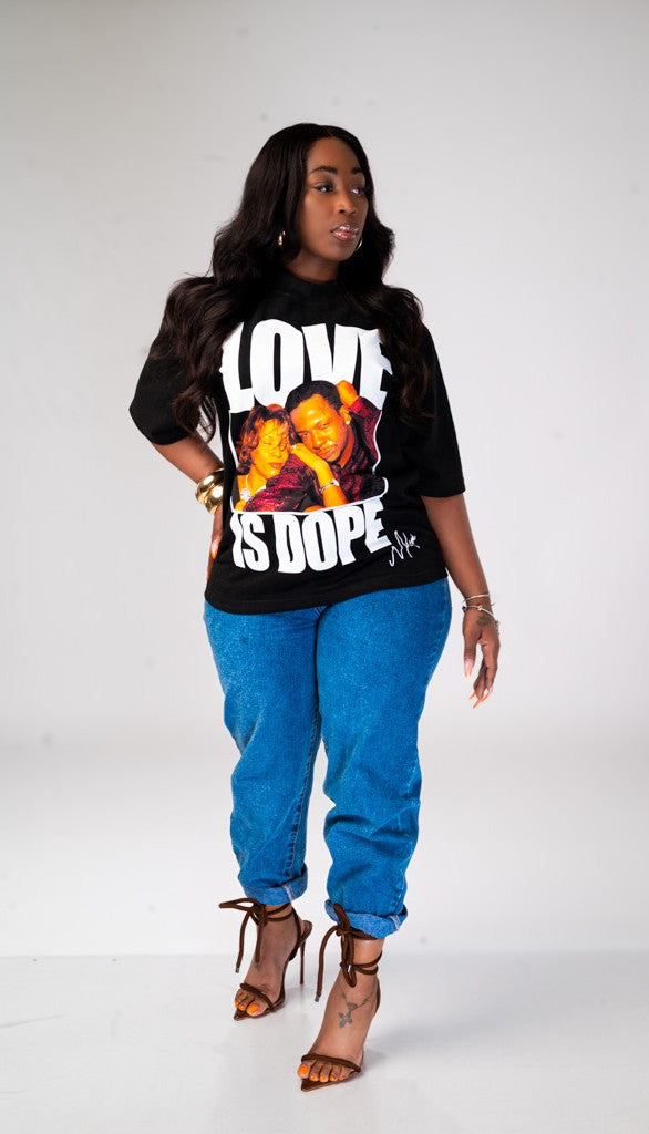 Love is Dope Oversized Tee