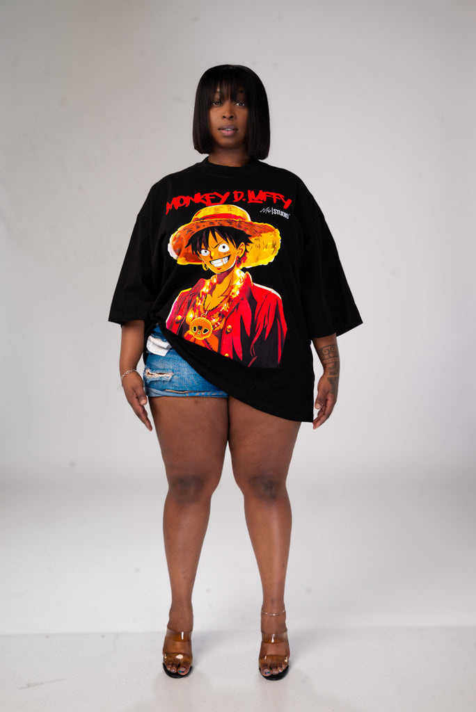 mikado Tシャツ　B@NDANA 着用 GUNSO LYFE STYLE Gold Fang Luffy X Milyé Oversize Tee