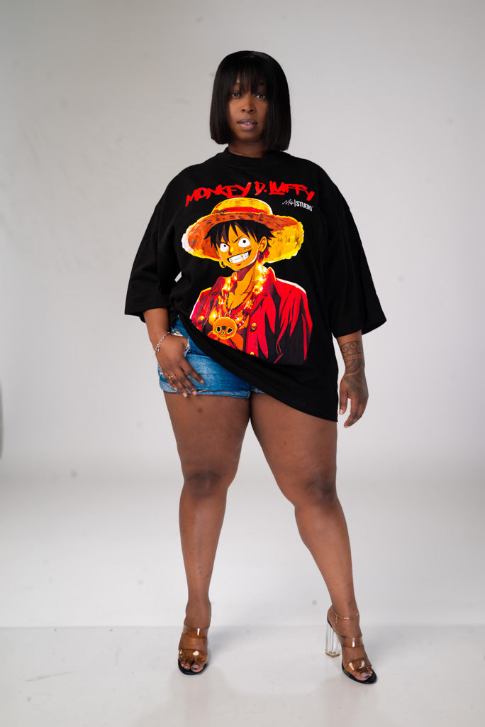 Gold Fang Luffy X Milyé Oversize Tee
